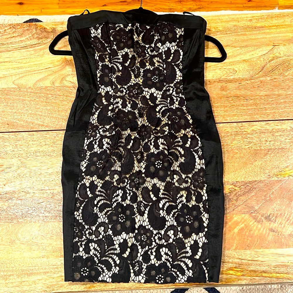 Cashé strapless dress